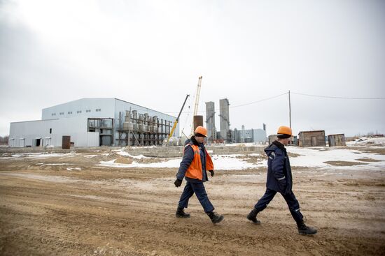 Production and procession of auriferous ore in Amur Region