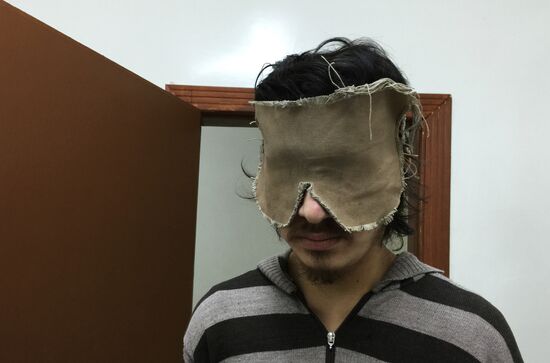 ISIS militants captured by Syrian security services