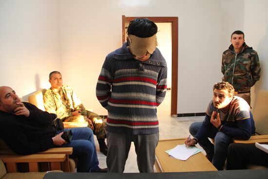 ISIS militants captured by Syrian security services