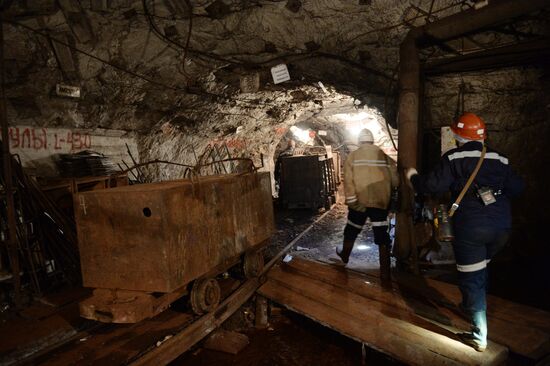 Kalyinskaya mine in Sverdlovsk Region