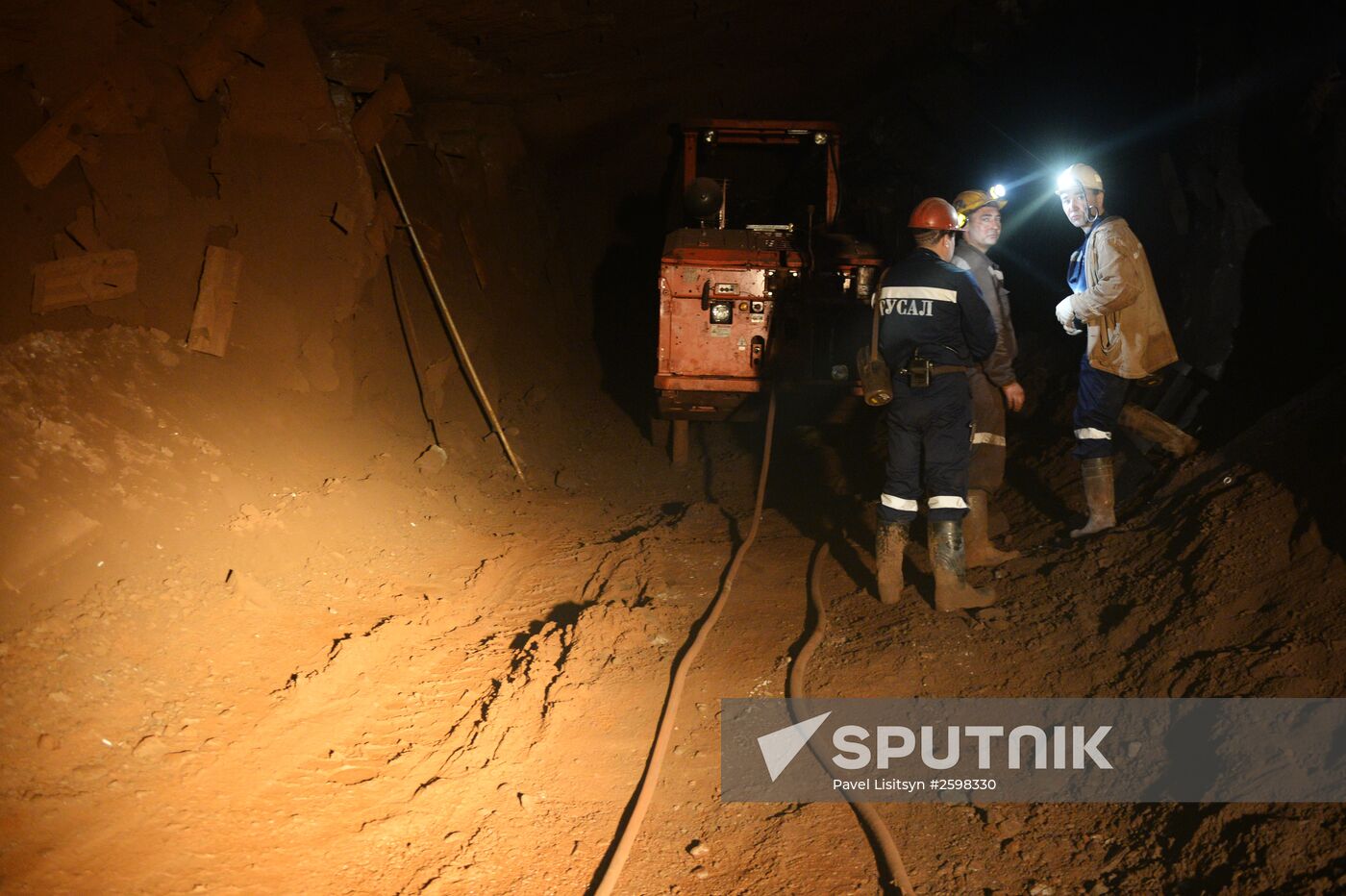 Kalyinskaya mine in Sverdlovsk Region