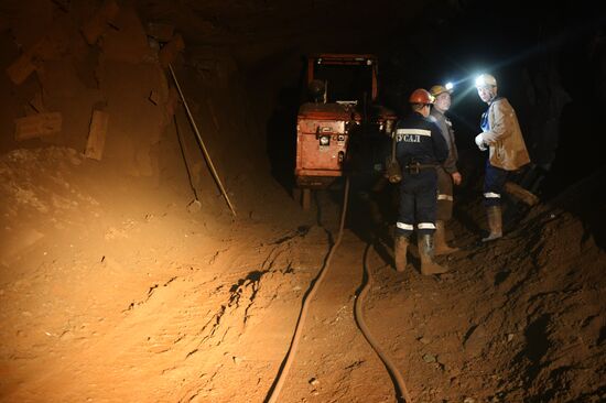 Kalyinskaya mine in Sverdlovsk Region