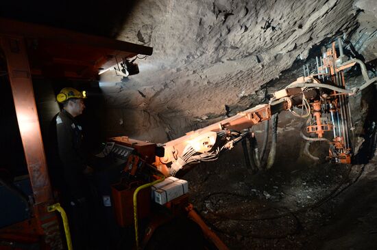 Kalyinskaya mine in Sverdlovsk Region