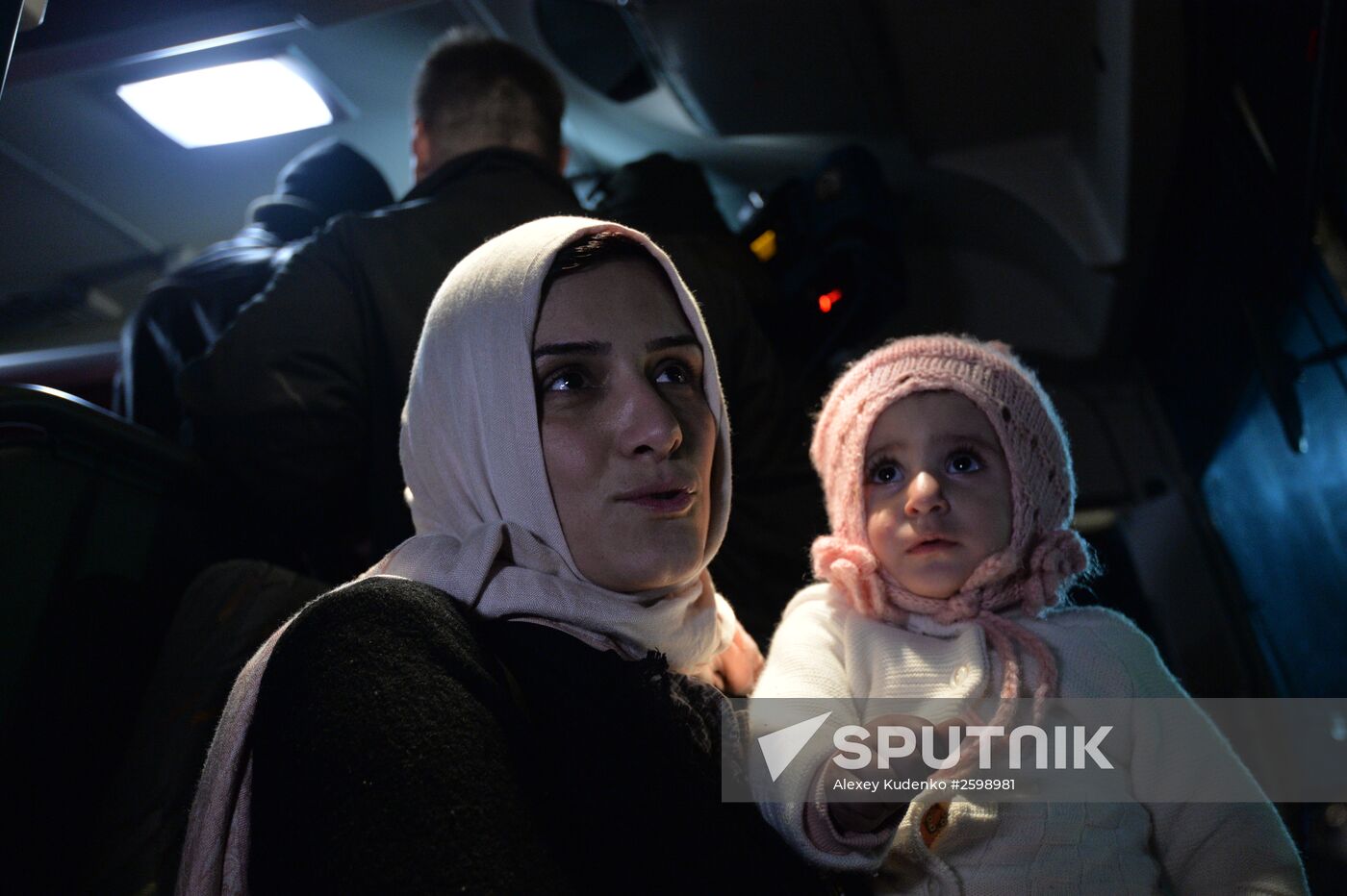 Russians evacuated from Yemen land in Moscow Region