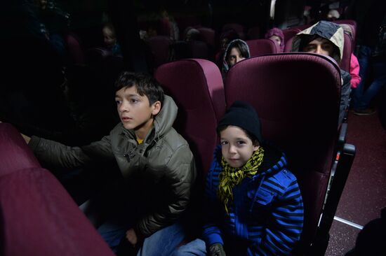 Russians evacuated from Yemen land in Moscow Region