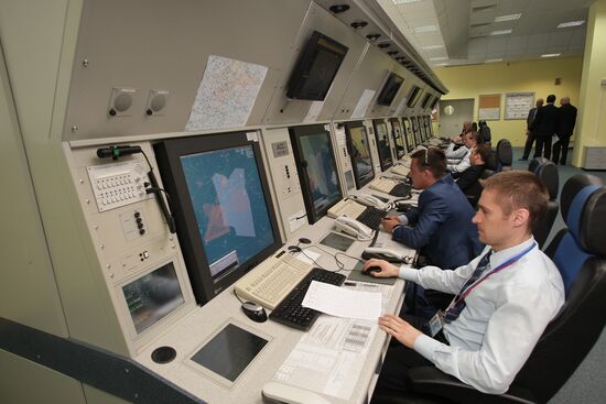 Air traffic control at Simferopol airpot