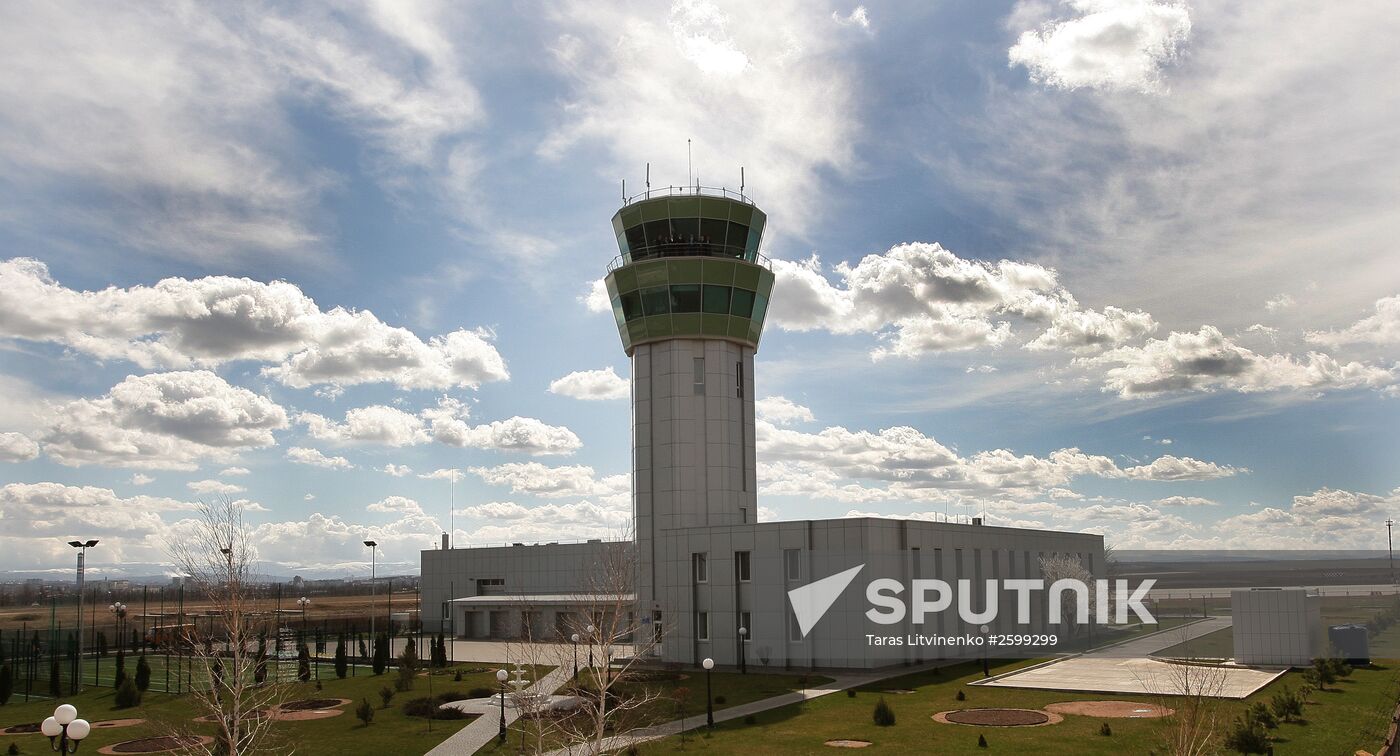 Air traffic control at Simferopol airpot