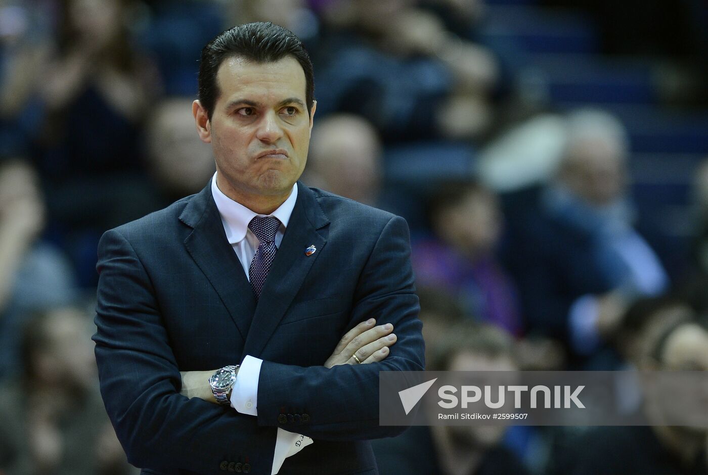 Euroleague Basketball. CSKA vs. Olympiacos