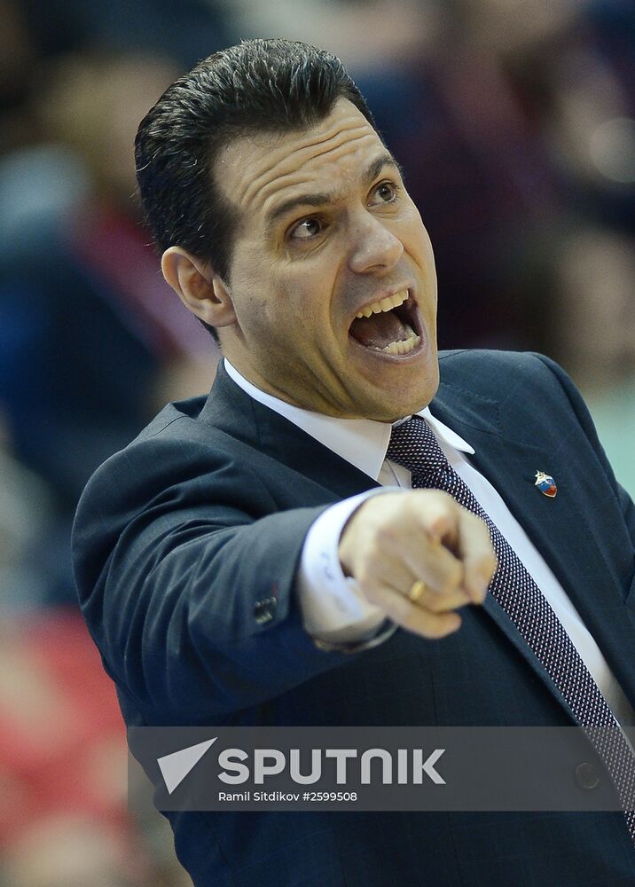 Euroleague Basketball. CSKA vs. Olympiacos