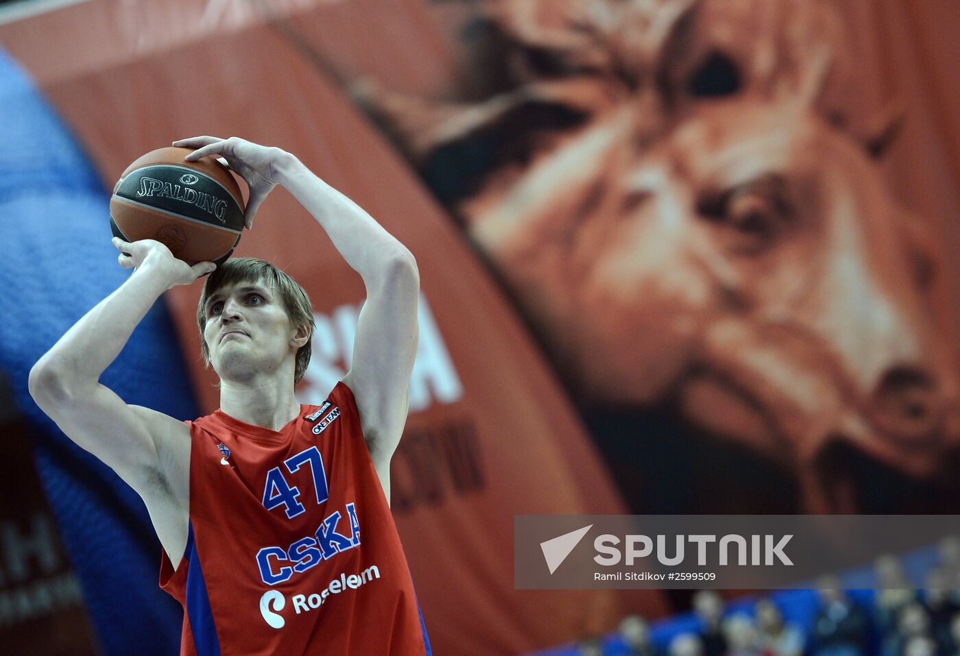 Euroleague Basketball. CSKA vs. Olympiacos