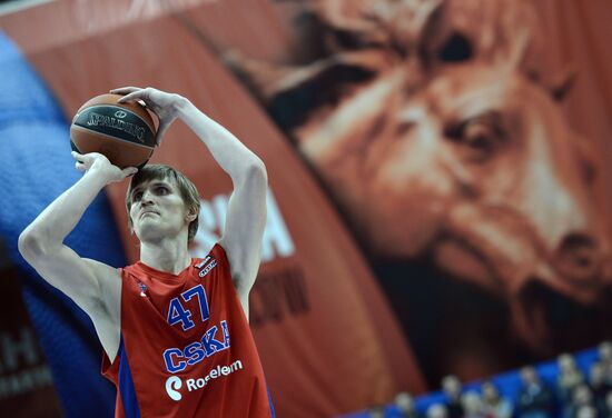 Euroleague Basketball. CSKA vs. Olympiacos