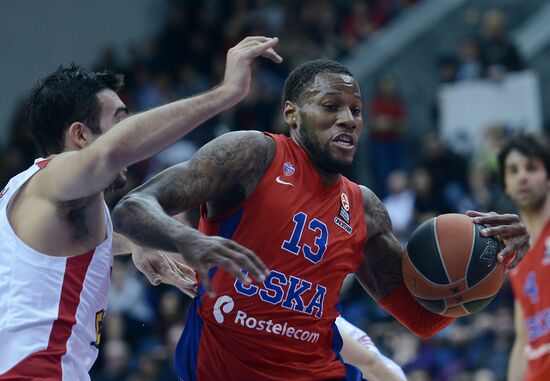 Euroleague Basketball. CSKA vs. Olympiacos
