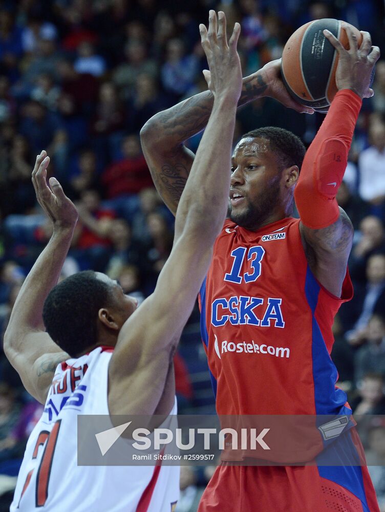 Euroleague Basketball. CSKA vs. Olympiacos