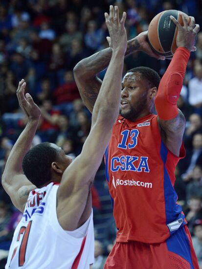 Euroleague Basketball. CSKA vs. Olympiacos