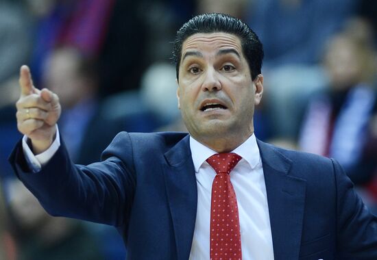 Euroleague Basketball. CSKA vs. Olympiacos