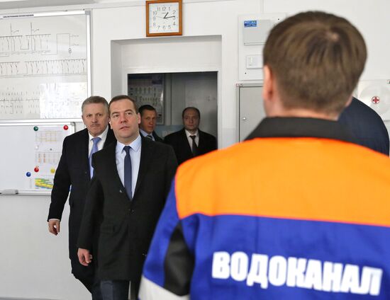 Prime Minister Dmitry Medvedev visits Khabarovsk