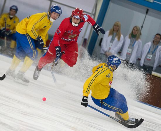 Bandy World Championship 2015. Russia vs. Sweden