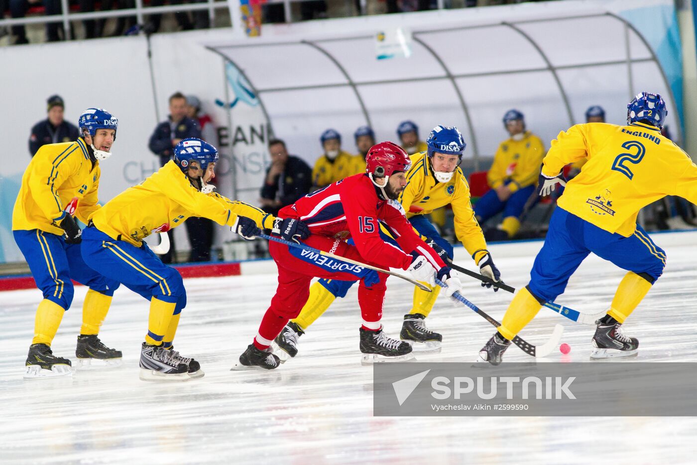 Bandy World Championship 2015. Russia vs. Sweden