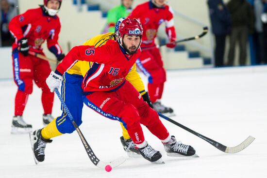 Bandy World Championship 2015. Russia vs. Sweden