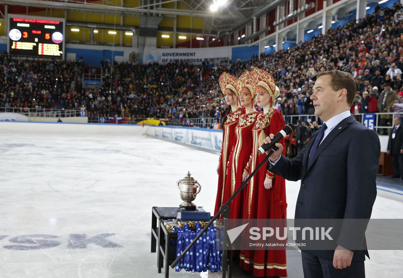 Prime Minister Dmitry Medvedev visits Khabarovsk
