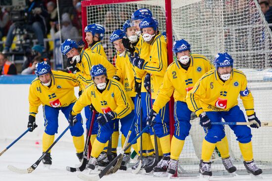 Bandy World Championship 2015. Russia vs. Sweden