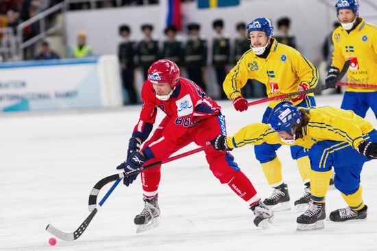 Bandy World Championship 2015. Russia vs. Sweden