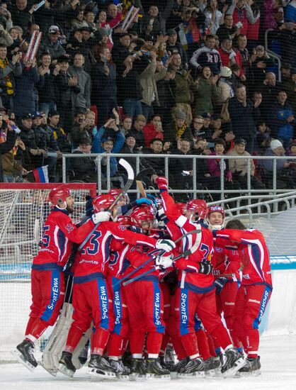 Bandy World Championship 2015. Russia vs. Sweden