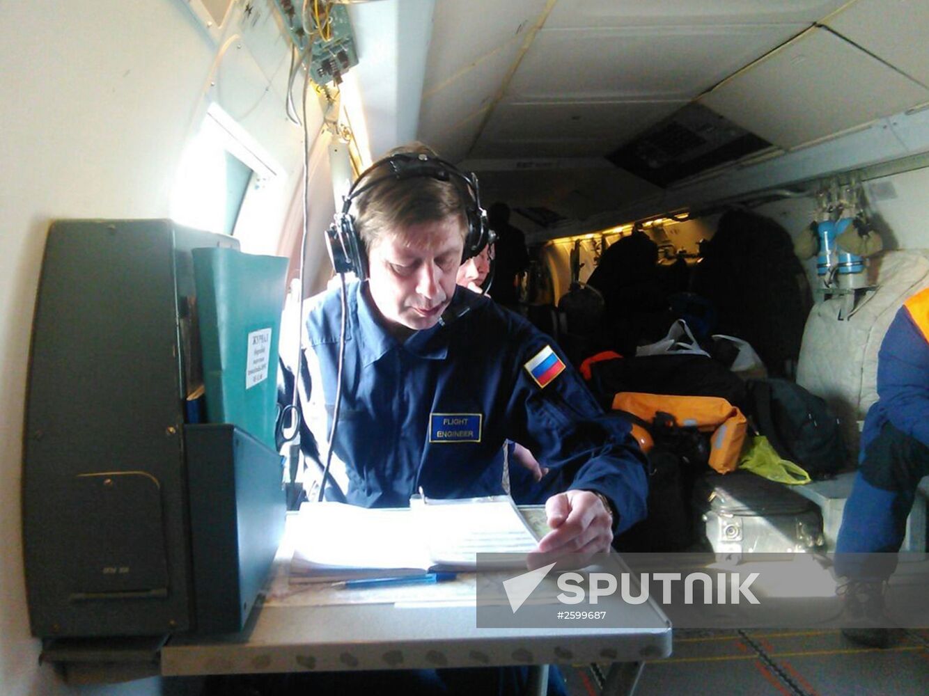 Search and rescue operation on the site of trawler crash in Sea of Okhotsk