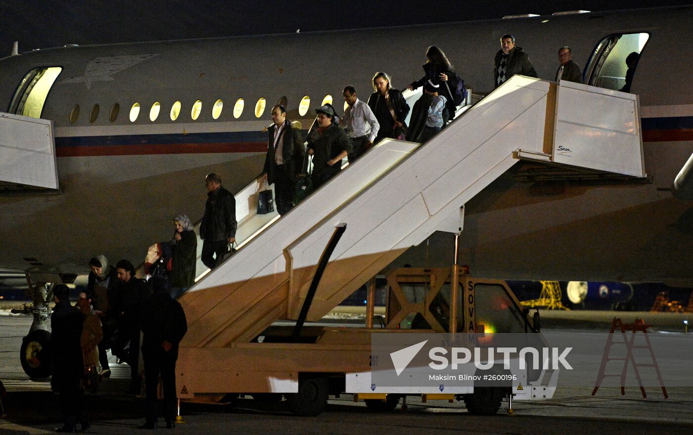 Plane with Russian nationals evacuated from Yemen lands in Moscow Region