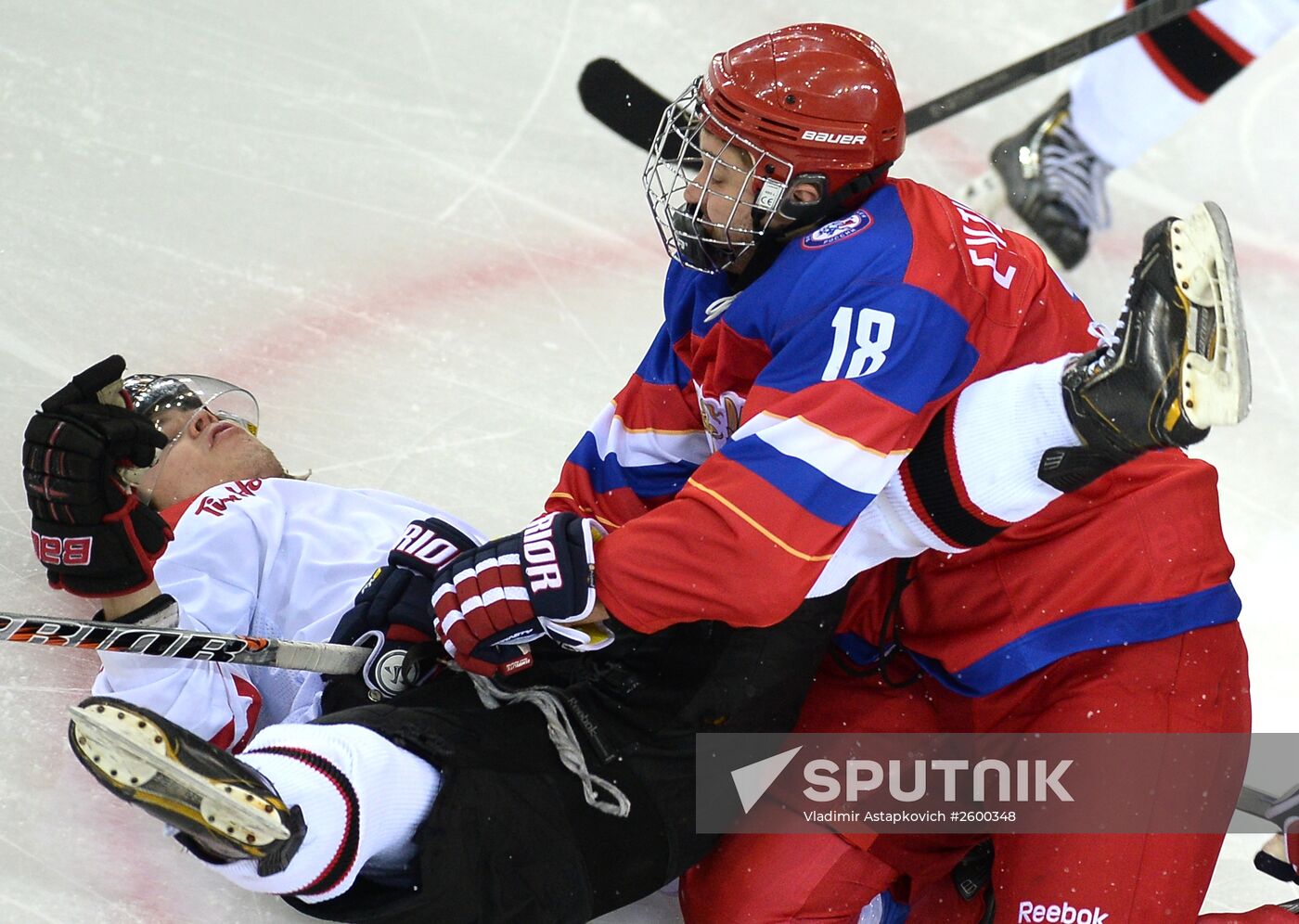 2015 Deaflympics. Ice hockey. Russia vs. Canada