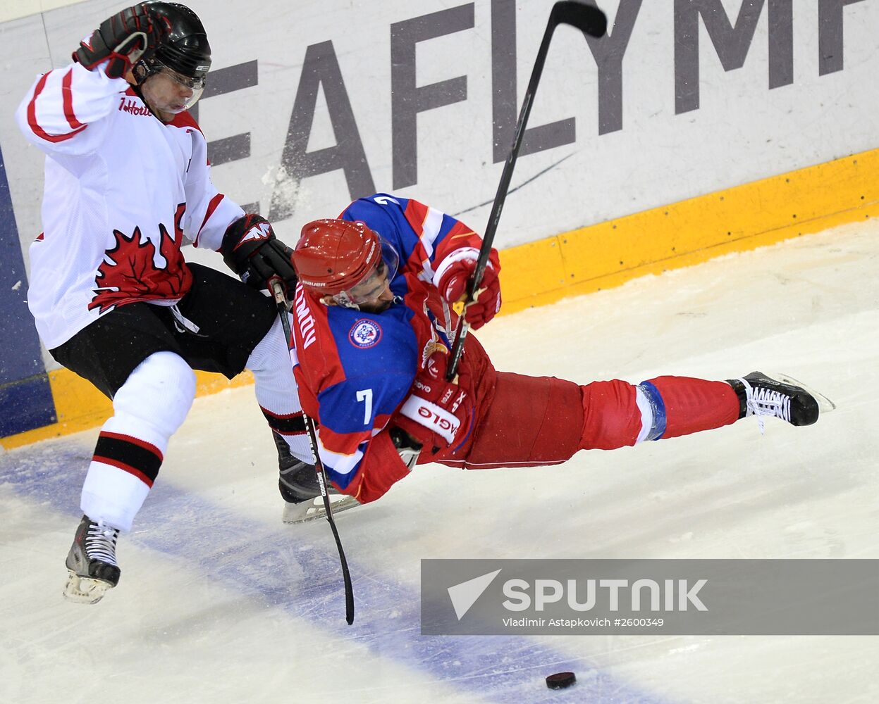 2015 Deaflympics. Ice hockey. Russia vs. Canada