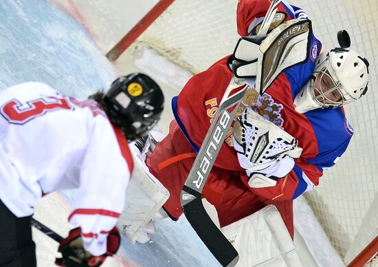 2015 Winter Deaflympics. Hockey. Russia vs. Canada