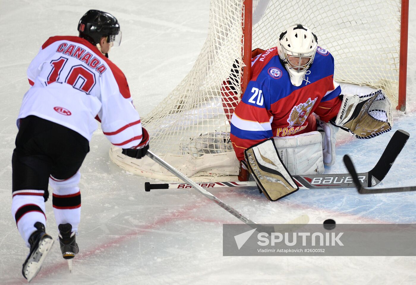 2015 Winter Deaflympics. Hockey. Russia vs. Canada