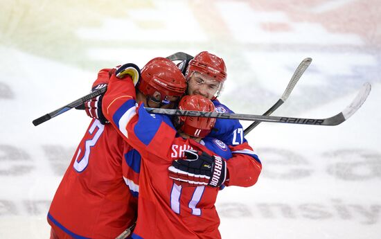 2015 Winter Deaflympics. Hockey. Russia vs. Canada