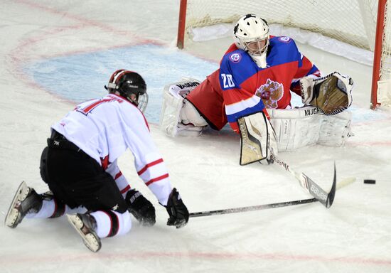 2015 Winter Deaflympics. Hockey. Russia vs. Canada