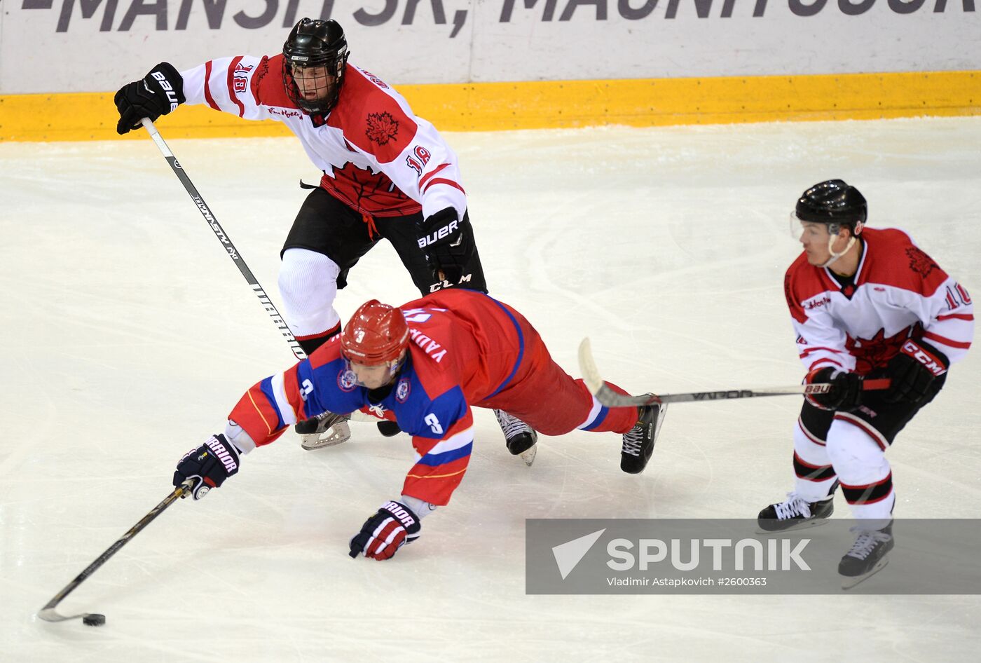 2015 Winter Deaflympics. Hockey. Russia vs. Canada