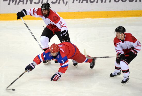 2015 Winter Deaflympics. Hockey. Russia vs. Canada