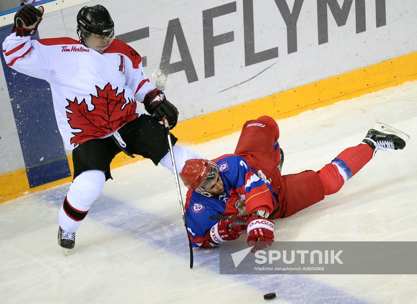 2015 Winter Deaflympics. Hockey. Russia vs. Canada