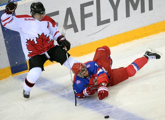 2015 Winter Deaflympics. Hockey. Russia vs. Canada