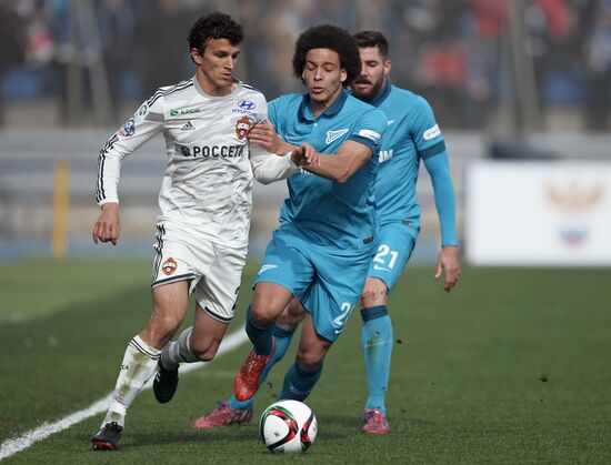 Russian Football Premier League. Zenit vs. CSKA