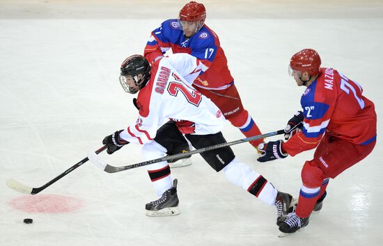 2015 Winter Deaflympics. Hockey. Russia vs. Canada