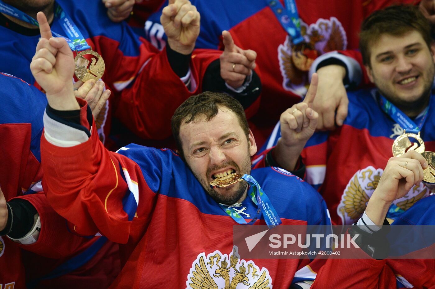 2015 Winter Deaflympics. Hockey. Russia vs. Canada