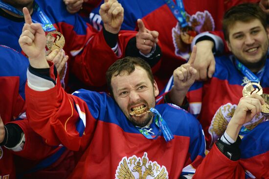 2015 Winter Deaflympics. Hockey. Russia vs. Canada