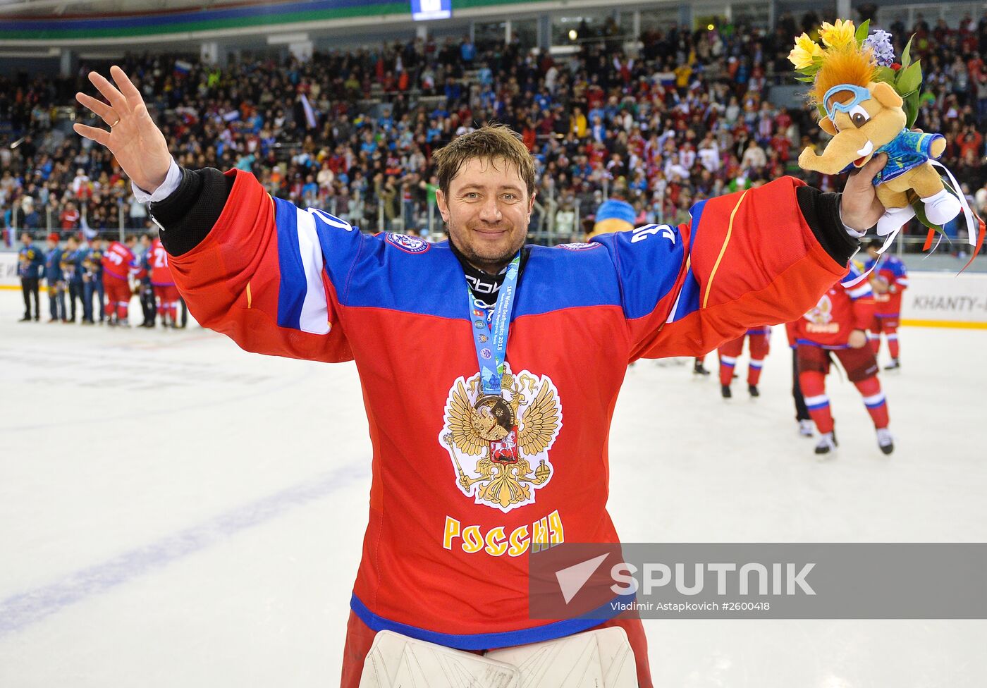 2015 Winter Deaflympics. Hockey. Russia vs. Canada