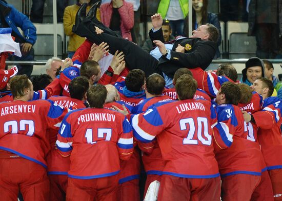 2015 Winter Deaflympics. Hockey. Russia vs. Canada