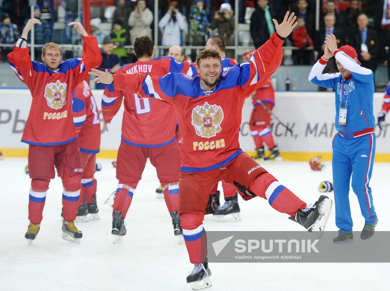 2015 Winter Deaflympics. Hockey. Russia vs. Canada