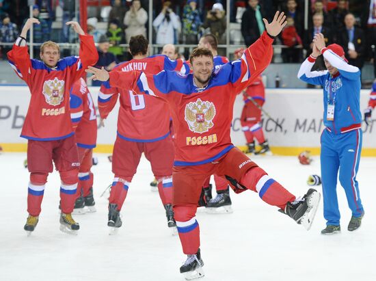 2015 Winter Deaflympics. Hockey. Russia vs. Canada