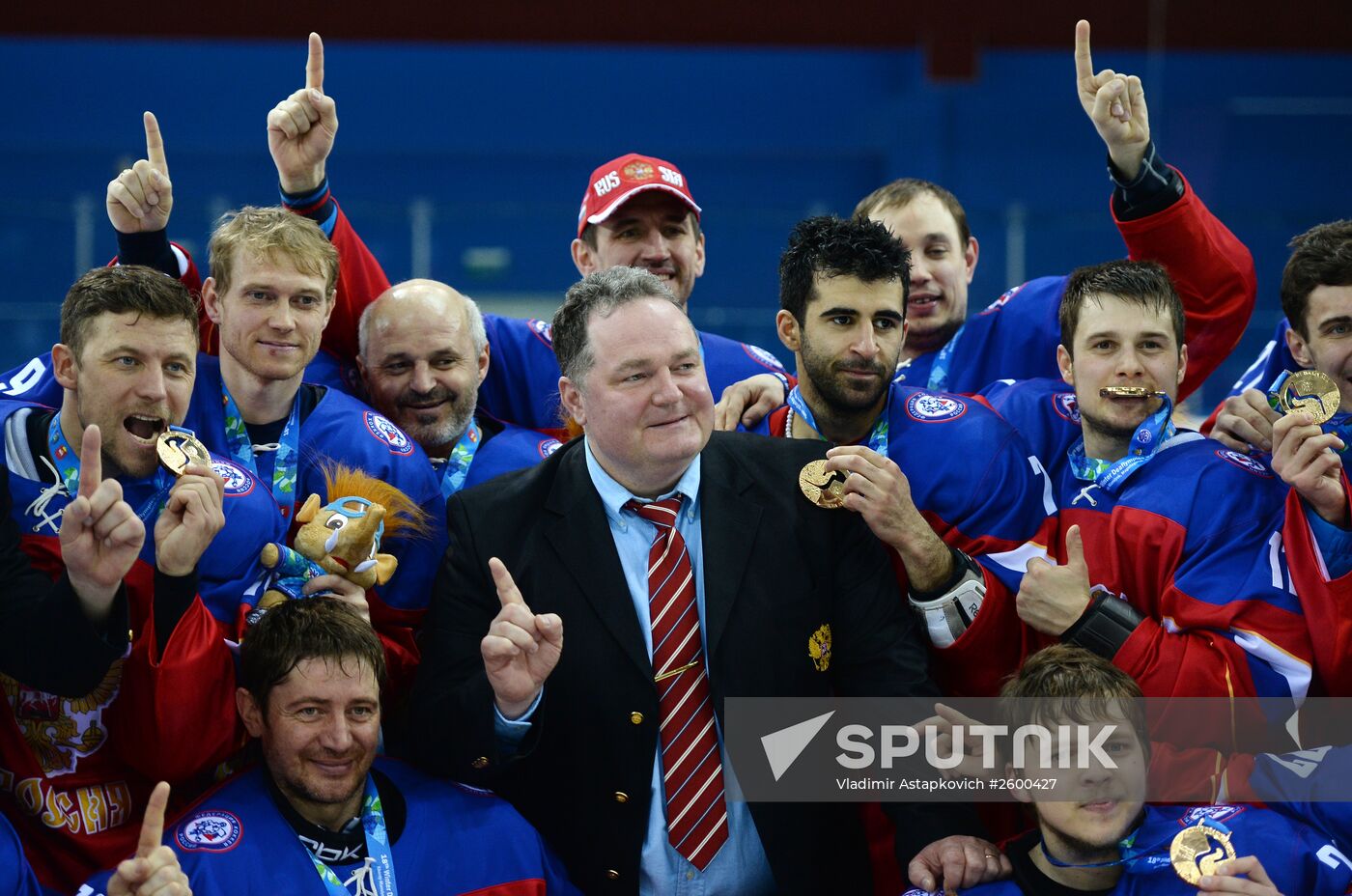 2015 Winter Deaflympics. Hockey. Russia vs. Canada