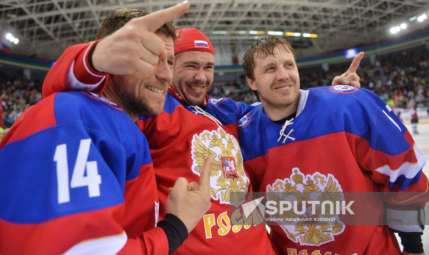 2015 Winter Deaflympics. Hockey. Russia vs. Canada