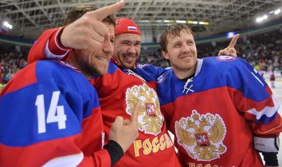 2015 Winter Deaflympics. Hockey. Russia vs. Canada